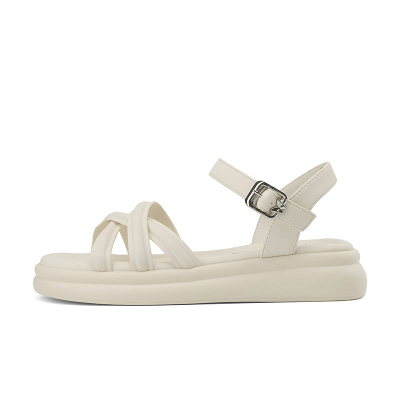 KEKAFU Pu One Strap Sandals 3.5cm Women's