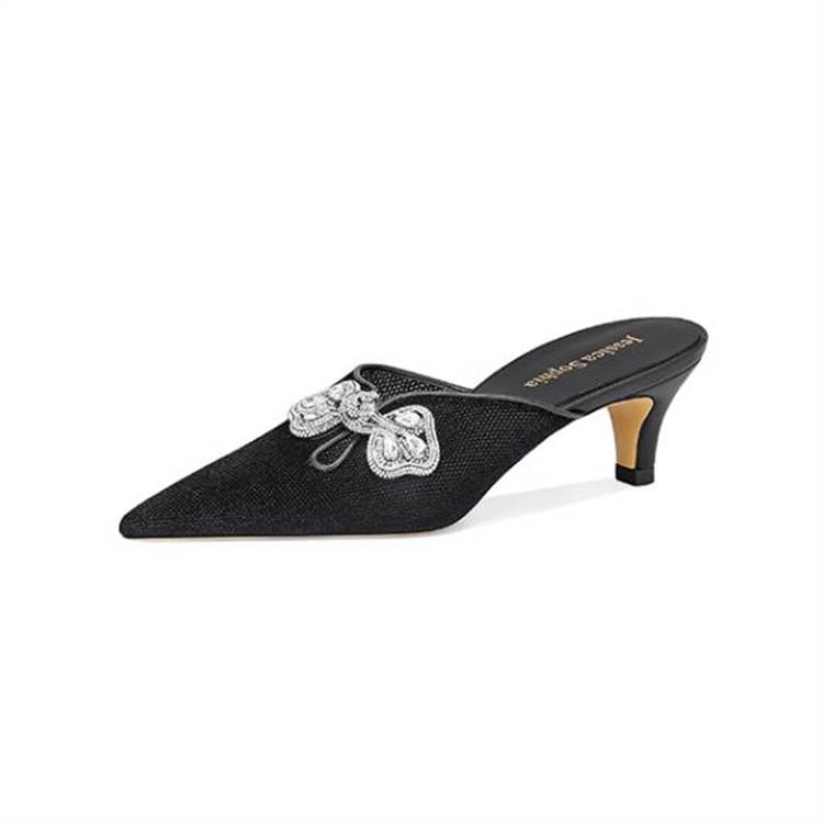 JESSICA SOPHIA Fashion Trend Rhinestone Slip Resistant Abrasion Resistant Slip Resistant Abrasion Resistant