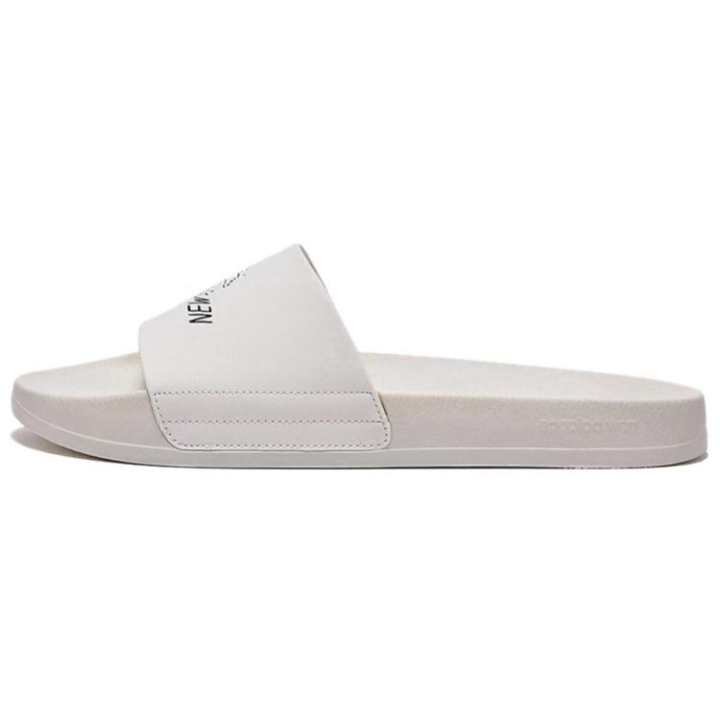 New Balance New Balance NB 1101 Slide Slippers Unisex Beige/Black/White