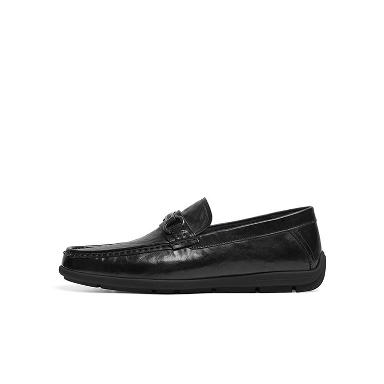 RED DRAGONFLY Casual Leather Shoes Men's Black