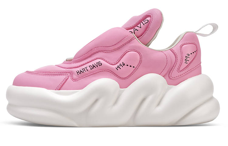 HART DAVIS HART DAVIS Cloud Series Height Increasing Height Increasing Low top Skateboard Shoes Unisex Pink