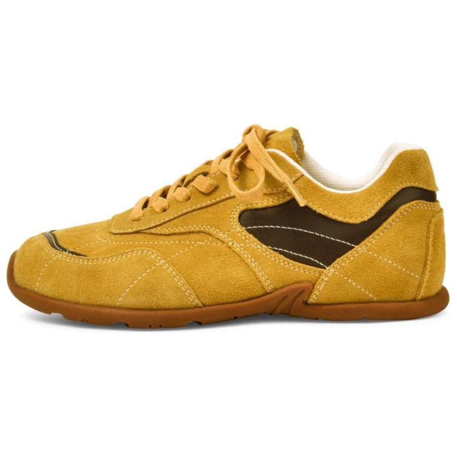 TOOMANYSHOES Cream Waffle Casual Shoes Women's