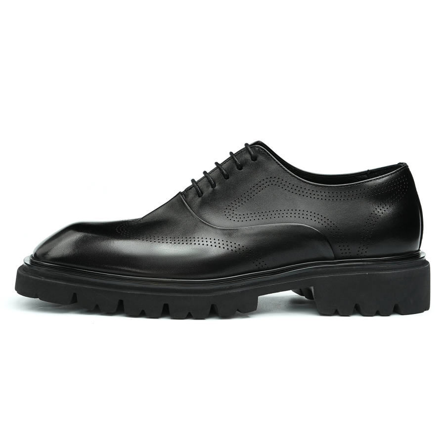 ASTON M.JAZZ Cow Leather Casual Shoes Men's