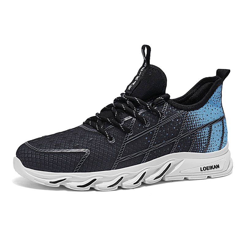 SHOUBA Fabric Cushioning Abrasion Resistant Breathable Lightweight Low top Casual Shoes Men's