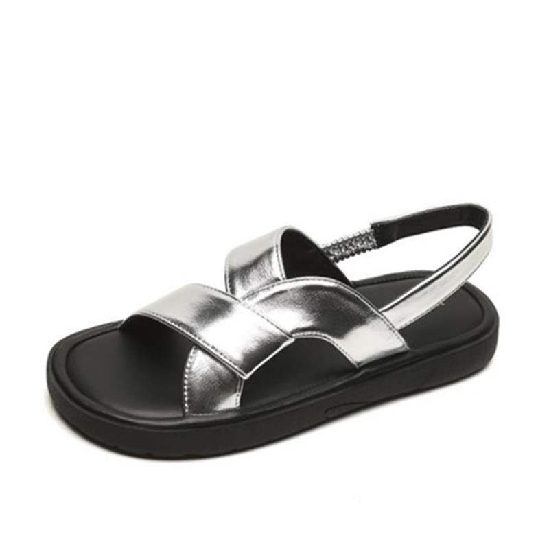 TATAYA Microfiber Leather One Strap Sandals Women's