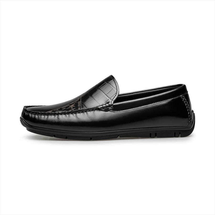 ZRO Cow Leather Men's Casual Leather Shoes Men's White/Black