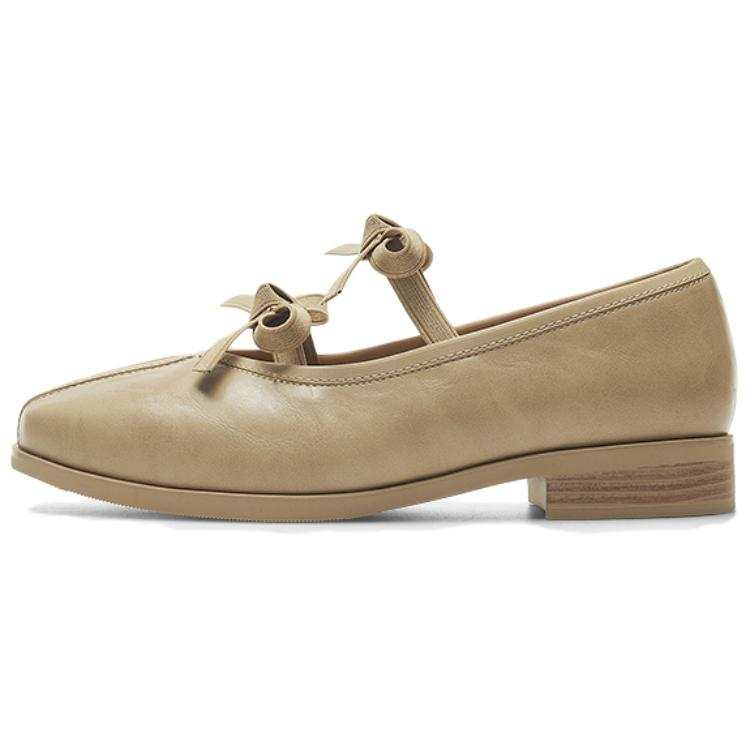 AGSDON Artificial Leather Chunky Heel Mary Jane Shoes 3cm Women's