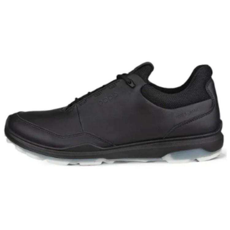 Ecco Ecco Yak Leather Cushioning Low top Golf Shoes Men's Black