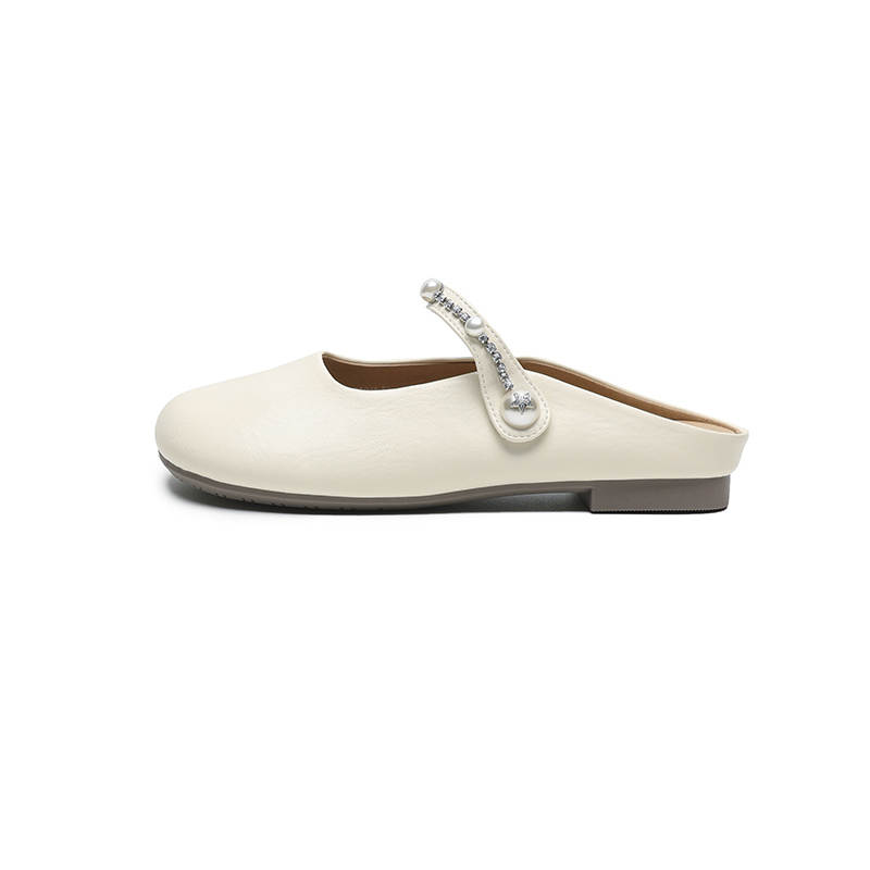 JOSINY Rubber Sole Closed Toe Slippers Women's
