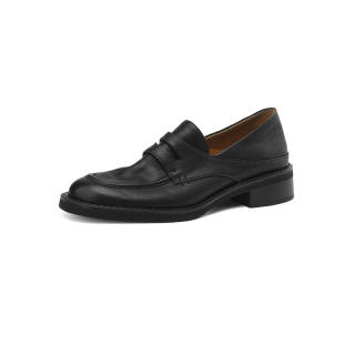 VANDEELEN Cow Leather Loafers 3.5cm Women's