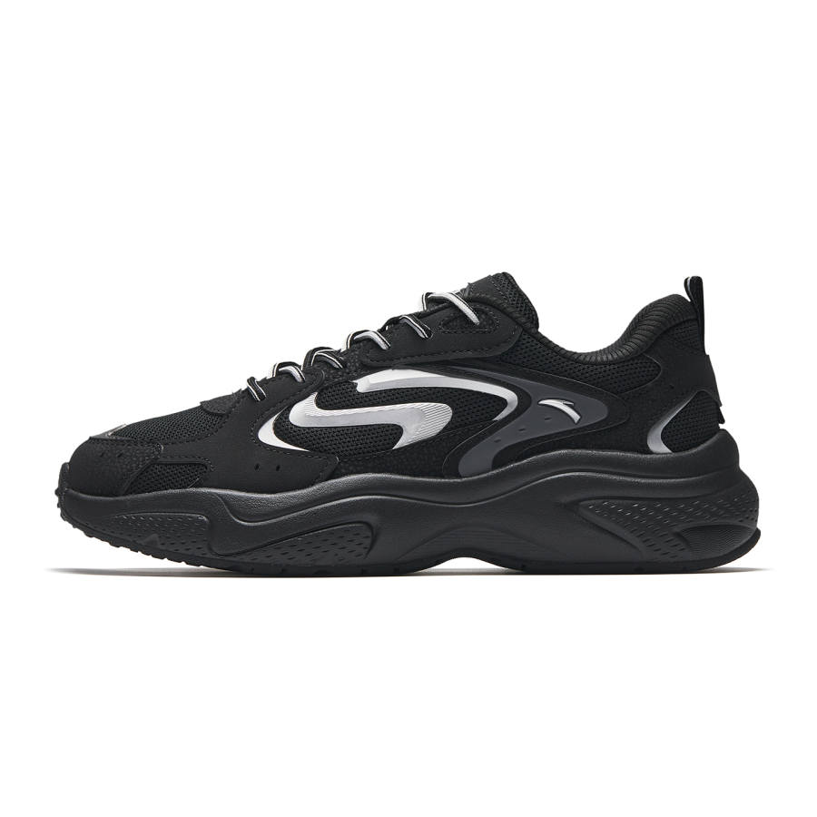 Anta Starlight 3 Low top Casual Shoes Men's Black Silver