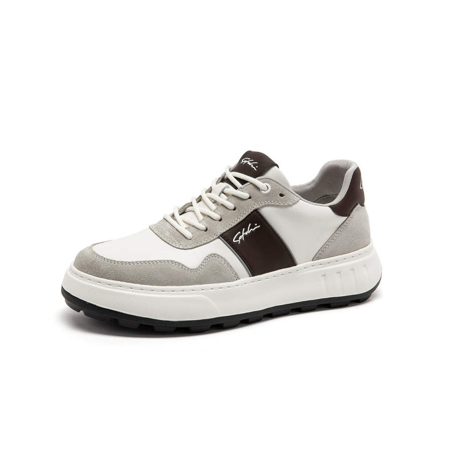 Satchi Satchi Low top Skateboard Shoes Men's White/Gray