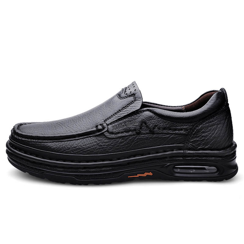 XIMO BULL Top Grain Cow Leather Men's Casual Shoes Men's