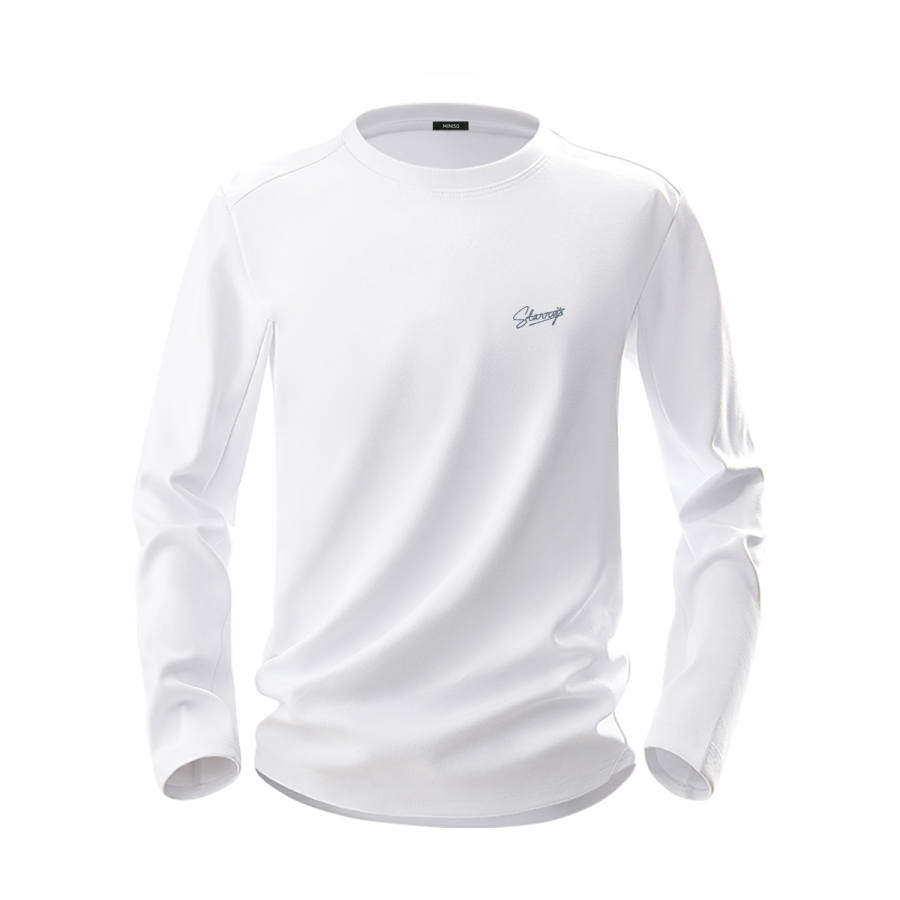 MINISO MINISO T Shirts Unisex Crew Neck Thin Heavyweight