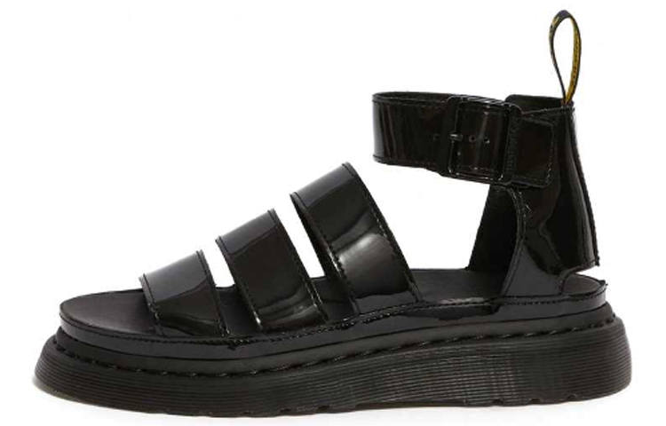 Dr.Martens Dr. Martens Clarissa Ii Patent Leather Strap Sandals Black