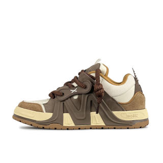 TOFAVE Puffy Shoes Vintage Abrasion Resistant Slip Resistant Abrasion Resistant Slip Resistant Low top Skateboard Shoes