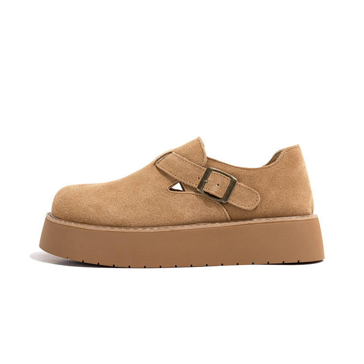 LAOMIAO Nubuck Women's Casual Shoes 4cm Women's