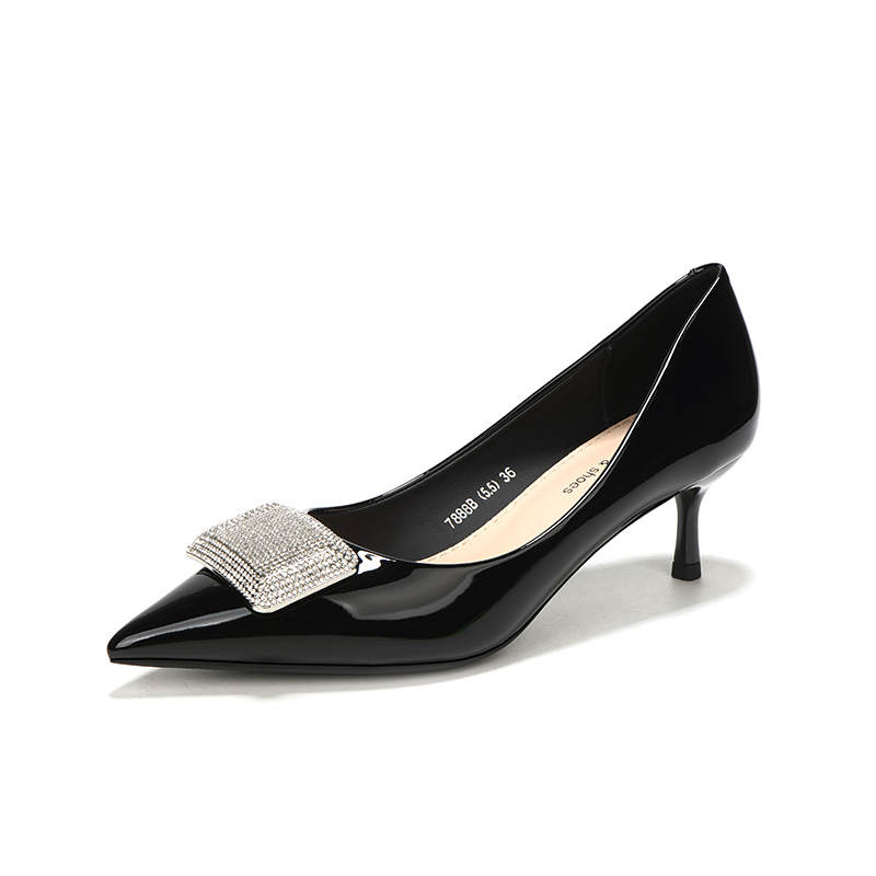 QITUMAUL Slim Heel High Heels Women's