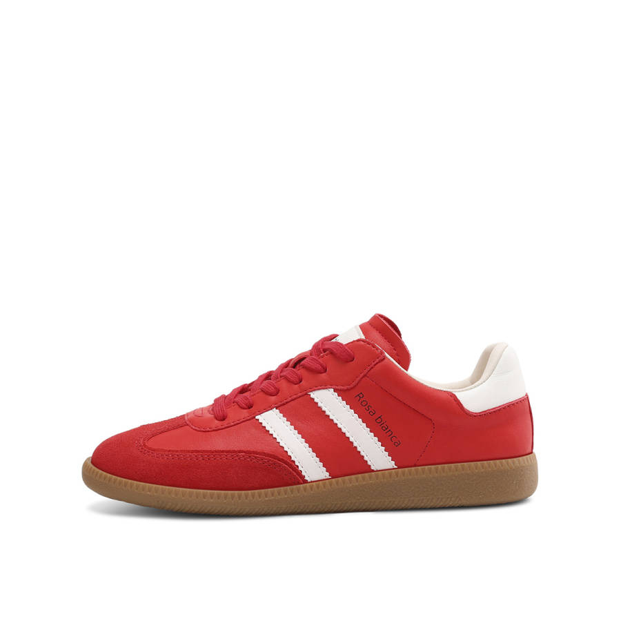 Rosa Bianca German Army Trainers Top Grain Cow Leather Stylish Skateboarding Shoes Women's