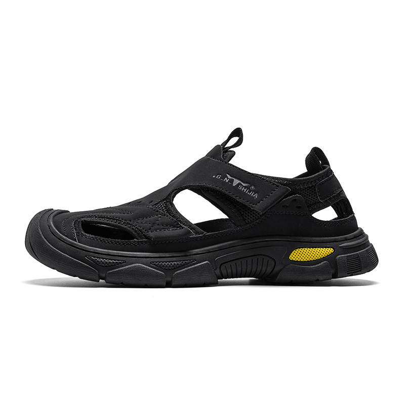 G.N.SHIJIA Textile, Synthetic Leather River Trekking Shoes Men's