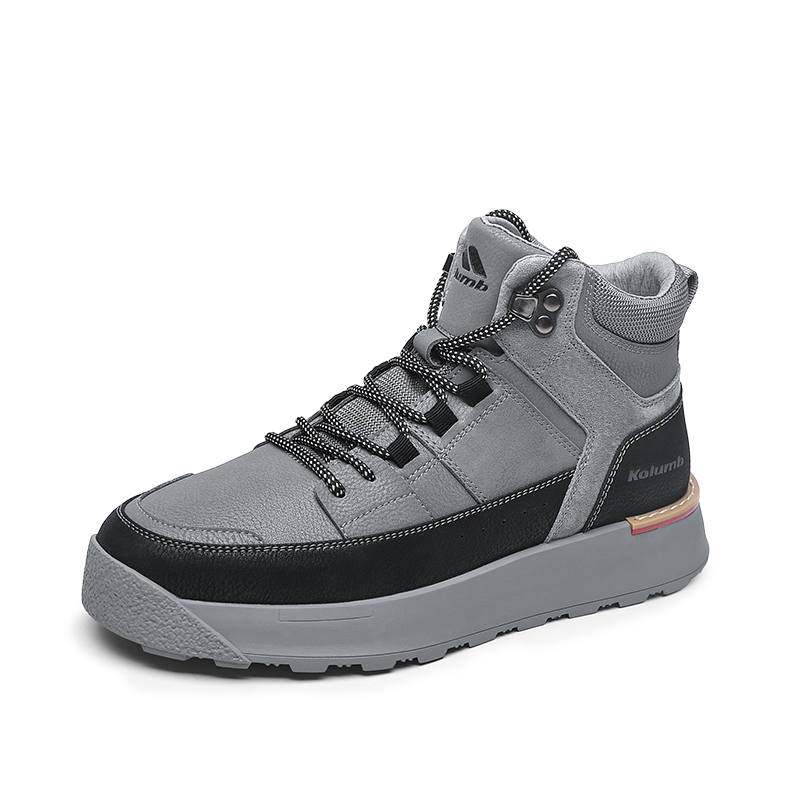 KOLUMB Casual Slip Resistant Abrasion Resistant Slip Resistant Abrasion Resistant Mid top Casual Shoes Men's