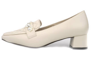 RANDA Pu Block Heel High Heels 4.5cm Women's