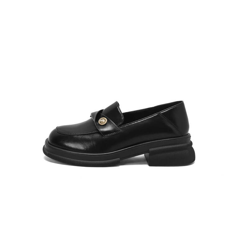 SUYANJIAO Loafers Women's Black/Brown