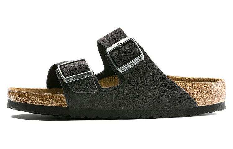 Birkenstock Arizona "Velvet Grey"