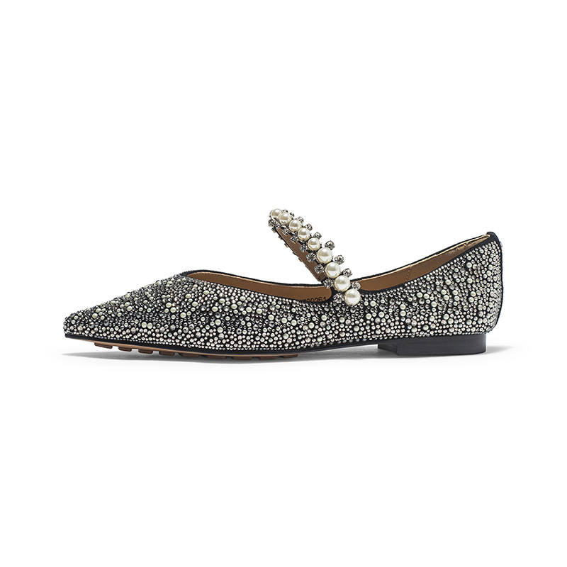 Coup De Foudre Sheepskin Mary Jane Shoes 1.5cm Women's