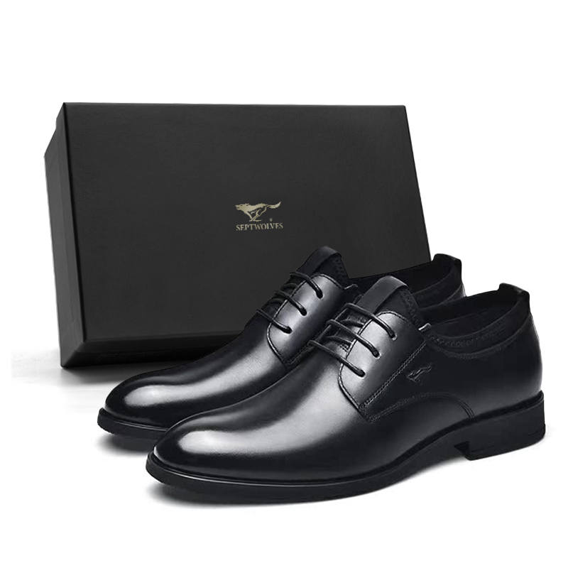 SEPTWOLVES Top Grain Cow Leather Dress Shoes Men's