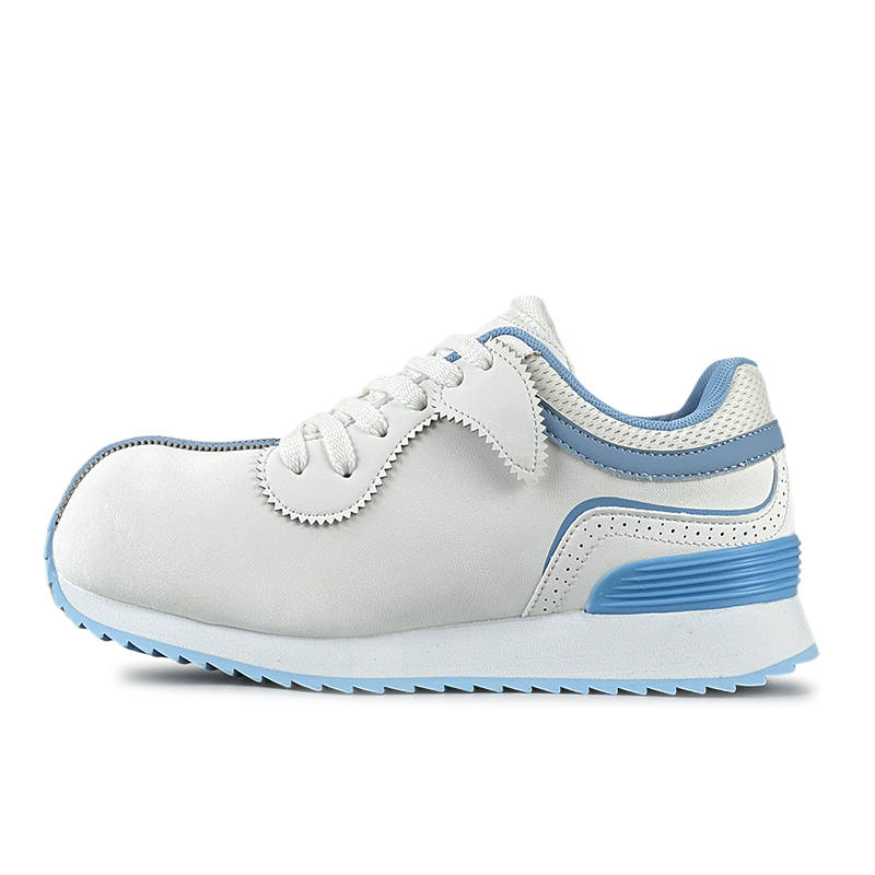 LuzaoT SUPER DRAG Low top Skateboard Shoes Women's White Blue