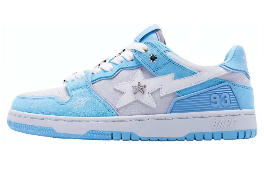 A BATHING APE BAPE A BATHING APE Bape SK8 Sta Blue Mist By Bapy Women's