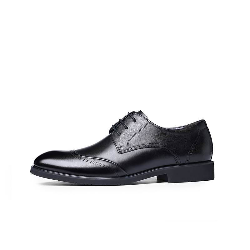LAORENTOU Dress Shoes Men's Low Top Brown/Black