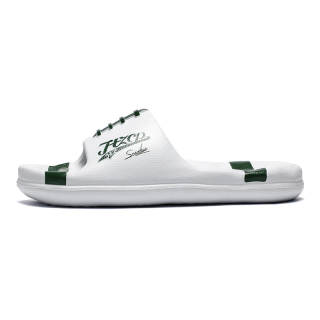 HZCP Ballspark x HZCP Graffiti Slip Resistant Odor Resistant Abrasion Resistant Slide Slippers Unisex White