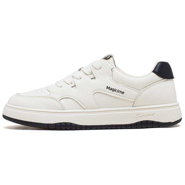 AGSDON Artificial Leather Lightweight Low top Skateboard Shoes Women's