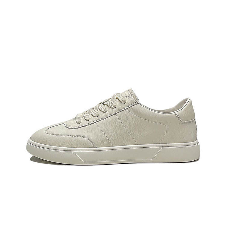 Devanro Devanro Top Grain Cow Leather Abrasion Resistant Breathable Low top Skateboard Shoes Men's