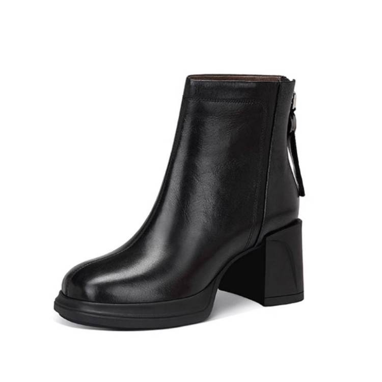 JESSICA SOPHIA Sheepskin Ankle Boots Women's