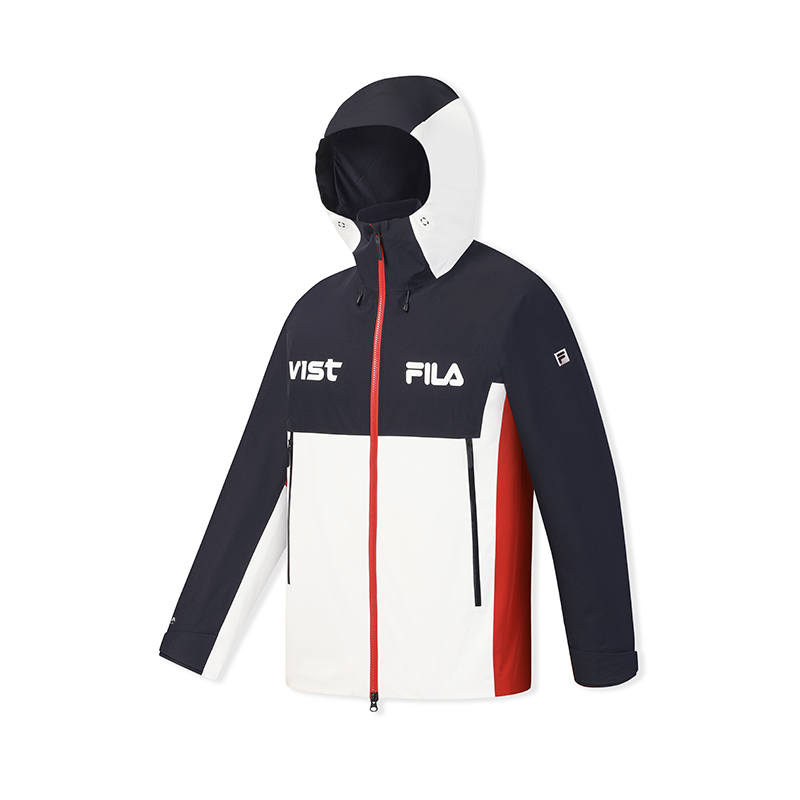 FILA Explorer Waterproof And Windproof To Keep Warm Windbreaker Jacket Men's