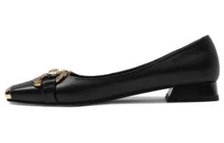 CAMEIDO Sheepskin Unlined Shoes Women's Black