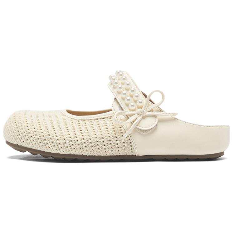 AGSDON Quiet Closed Toe Slippers 3cm Women's