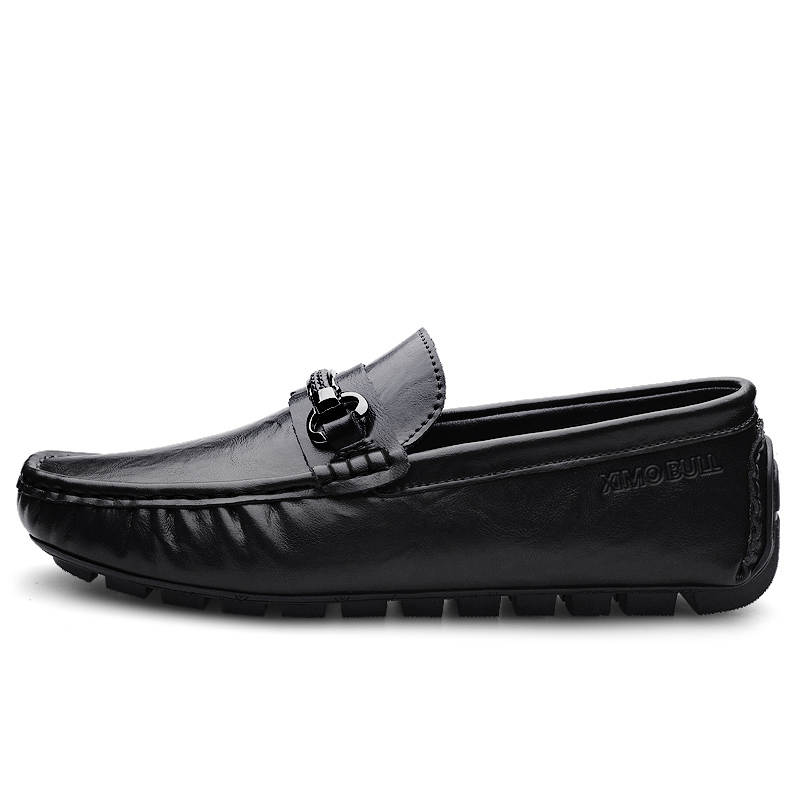 XIMO BULL Men's Casual Shoes Men's Low Top Black/Brown