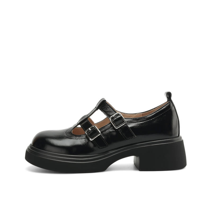 BOERDIQI Top Grain Cow Leather Casual Shoes 4.5cm Women's
