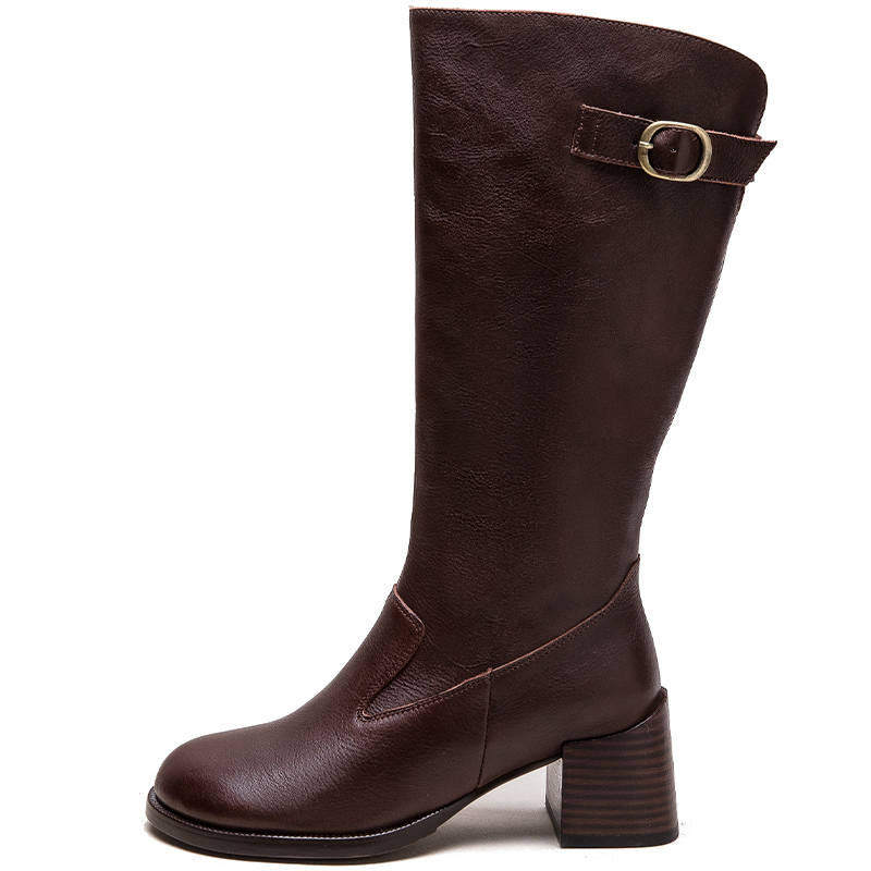 JIEZHOU Knee High Boots Women's