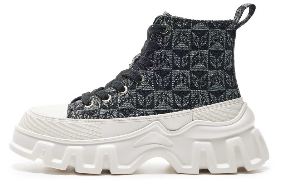 OGR OGR Shen Model 2.0 Canvas Shoes Unisex Monogram Black