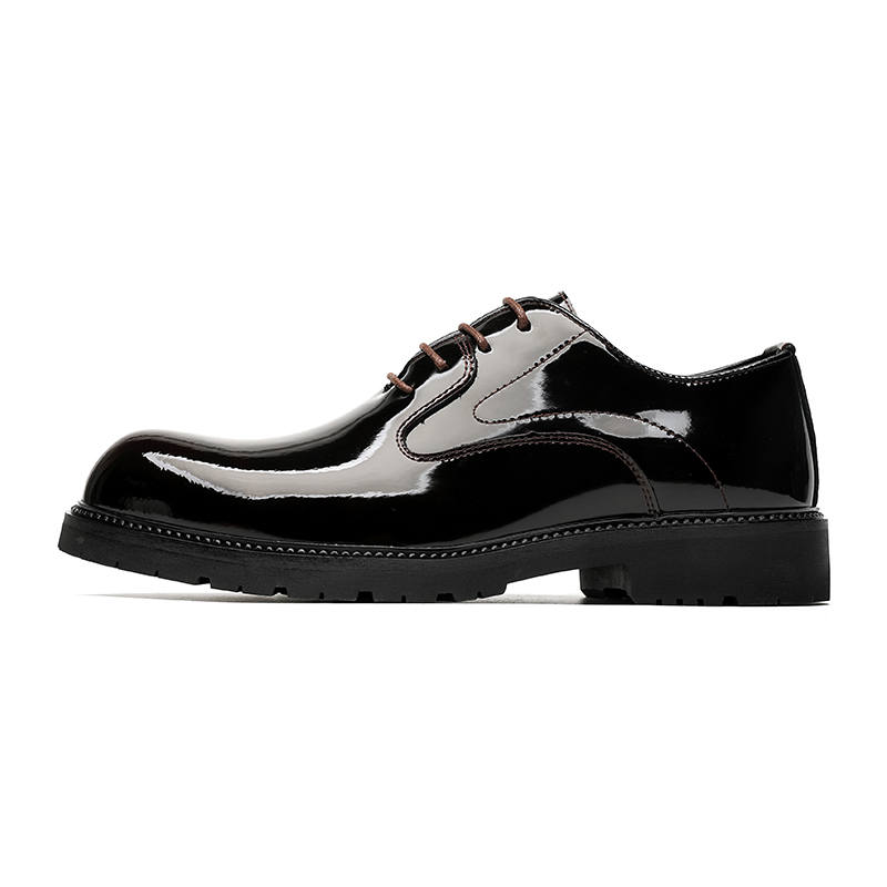 SHUPATE SHUPATE Microfiber Leather Casual Shoes Men's Black