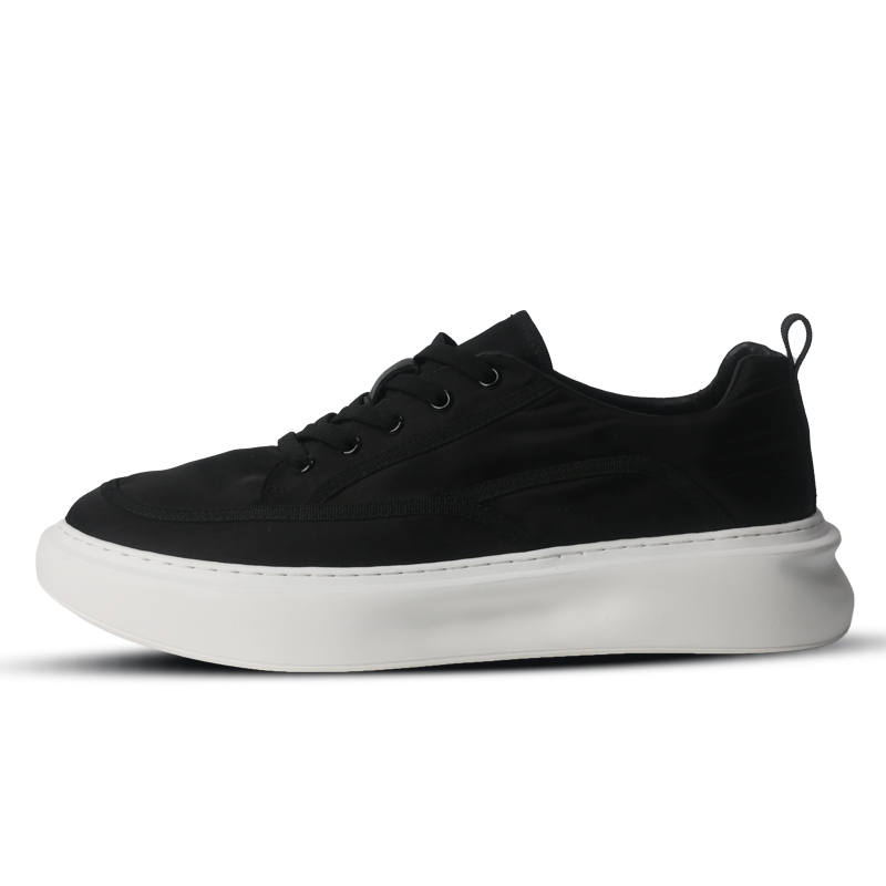 TIEKE Slip Resistant, Abrasion Resistant, Breathable Low top Casual Shoes Men's Black