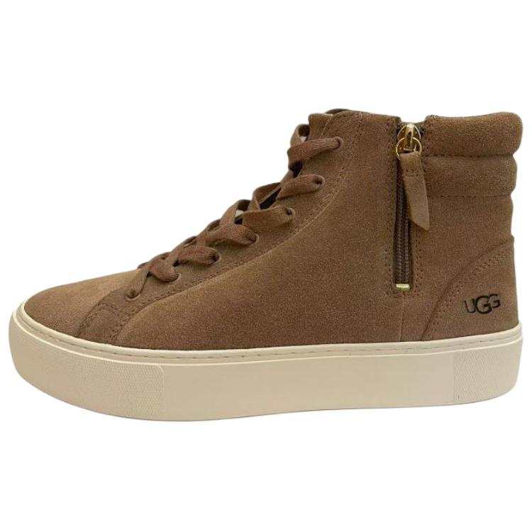 UGG Olli High top Skateboard Shoes Women's Khaki