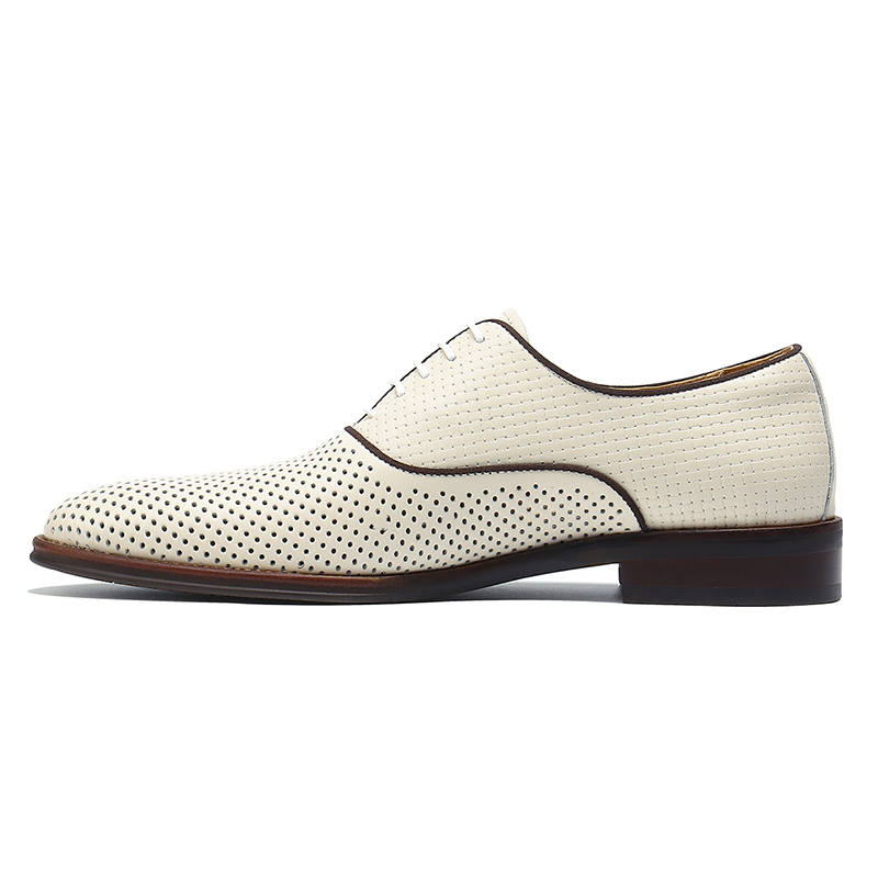 ASTON M.JAZZ Top Grain Cow Leather Dress Shoes Men's