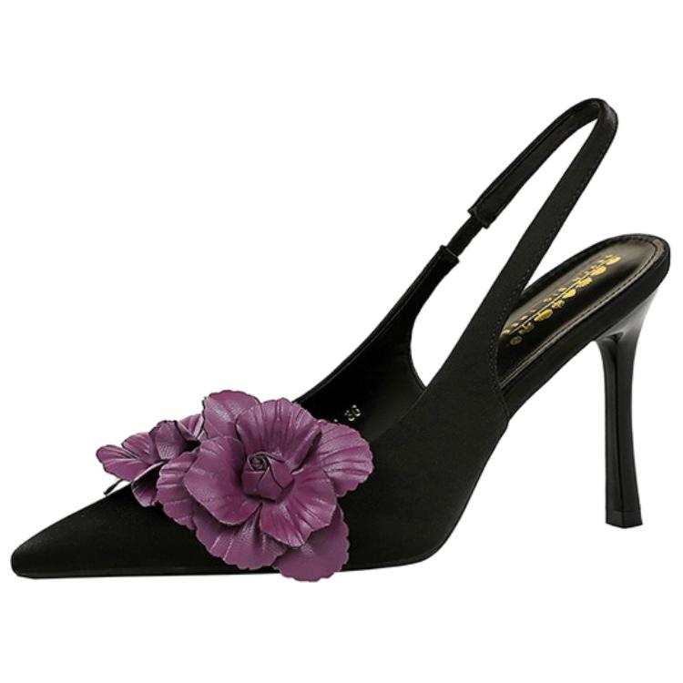 BIGTREE BIGTREE High Heels Women's Black/Violet/Burgundy/Yellow