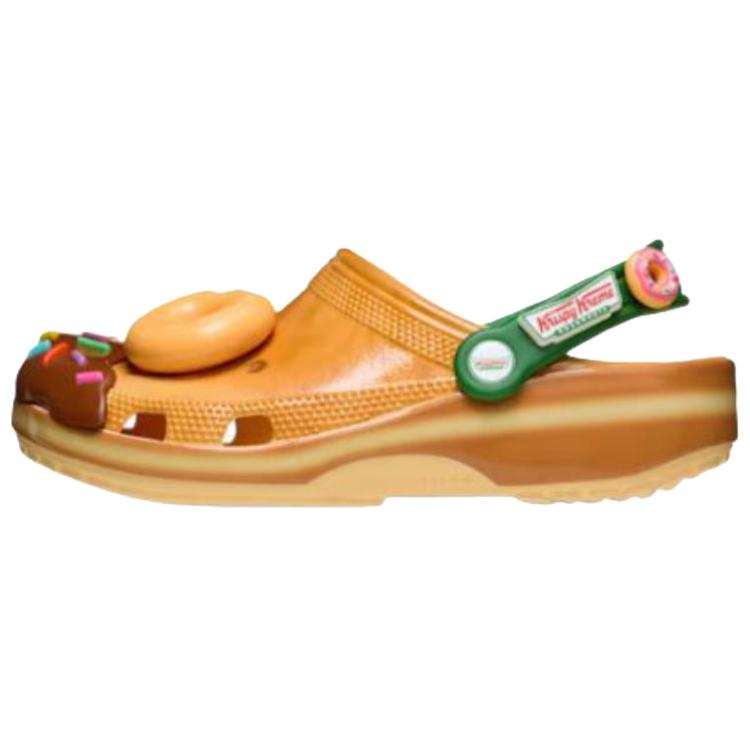 Crocs Crocs x Krispy Kreme Classic Clog Clogs Unisex Gold